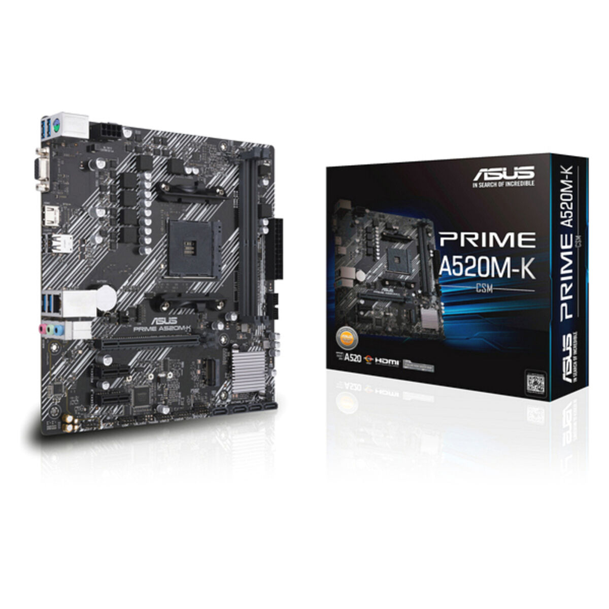 Mātesplate Asus PRIME A520M-K AMD A520